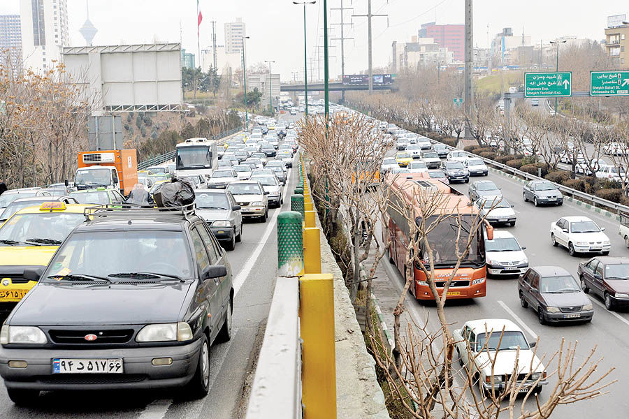 حلال ریلی ترافیک تهران
