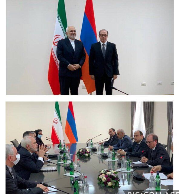 ارزیابی مثبت ظریف از دیدارهایش در ارمنستان