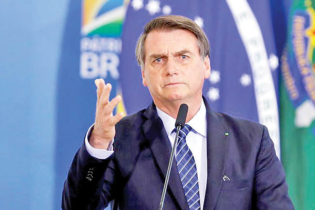 ترامپ برزیل علیه قرنطینه