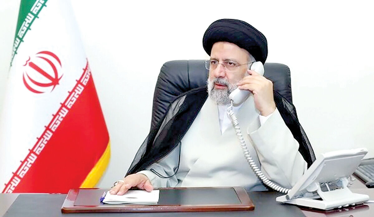 گفت‌وگوی تلفنی رئیسی با رهبران مقاومت