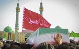 تدفین تعدادی از شهدای جنگ با اسرائیل در مسجد جمکران