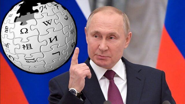 روسیه، ویکی‌پدیا را تهدید کرد