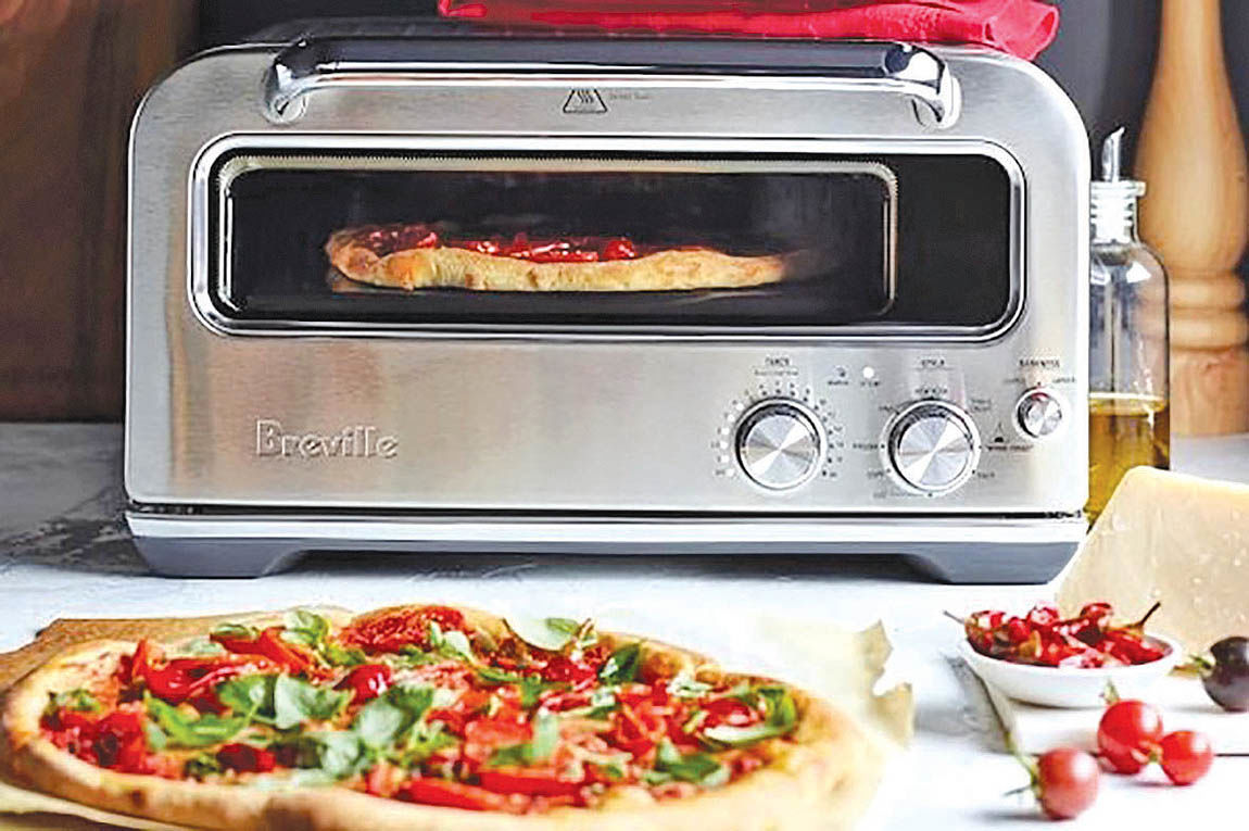 پختن پیتزا در ۲ دقیقه با اجاق گاز هوشمند