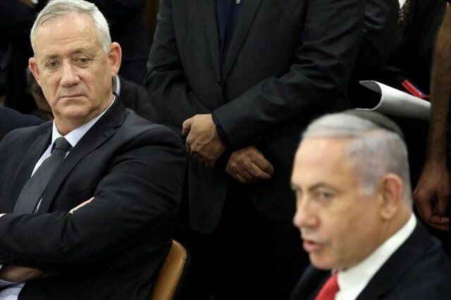 گانتس قصد کناره‌گیری از ائتلاف دولتی اسرائیل را ندارد؟
