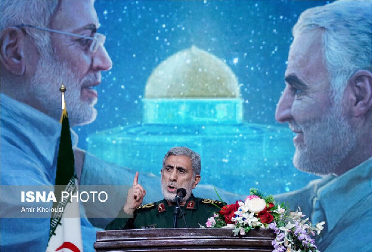 سردار قاآنی به اسماعیل هنیه پیام داد