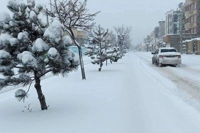 نخستین برف زمستانی در این استان / سرما و یخ‌بندان در راه است 3