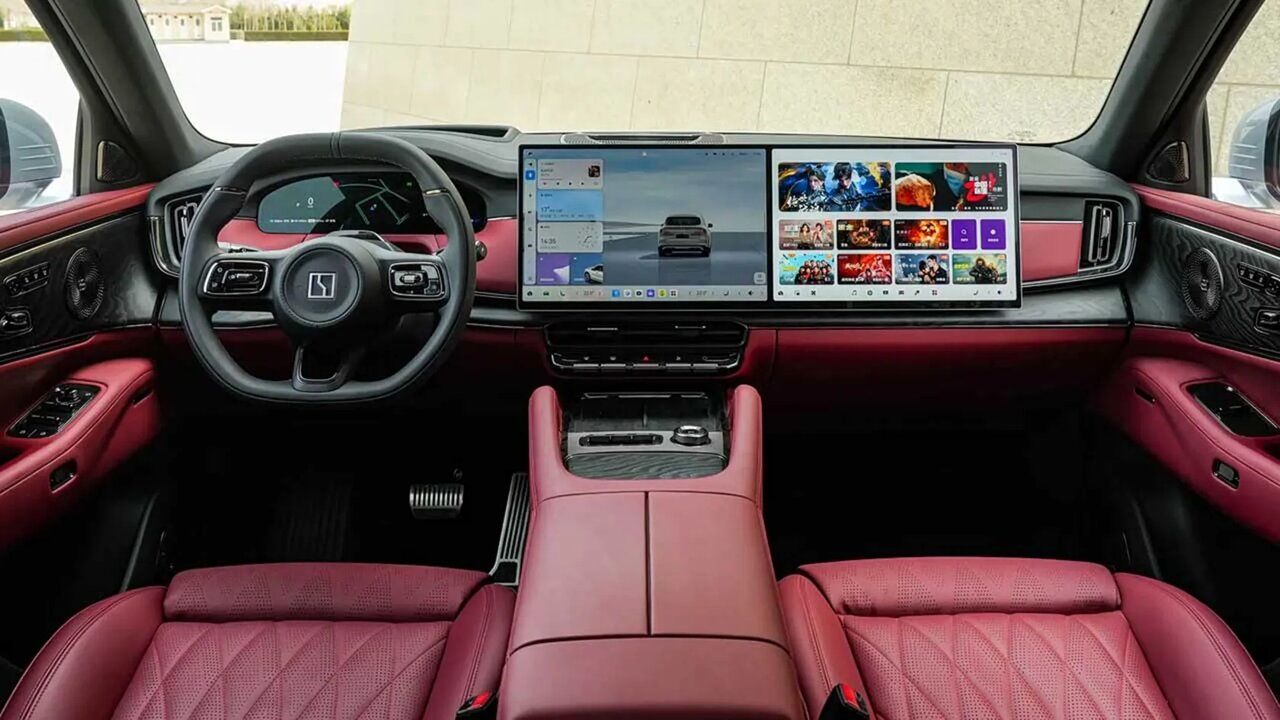 شاسی‌بلند لوکس چینی با قدرت ۱۳۸۰ اسب بخار!