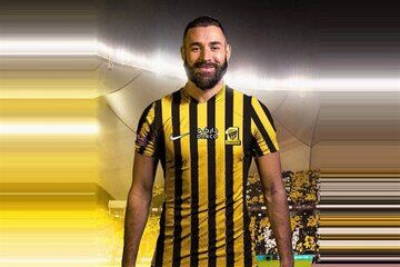 استایل خاص بنزما در بازگشت به تمرین الاتحاد + عکس