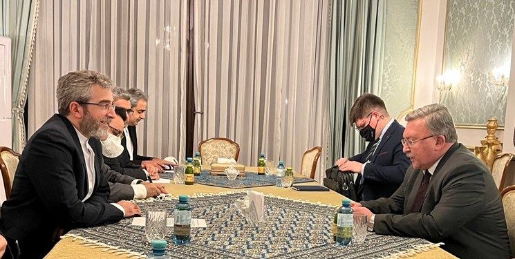 دیدار علی باقری با نماینده روسیه در مذاکرات وین