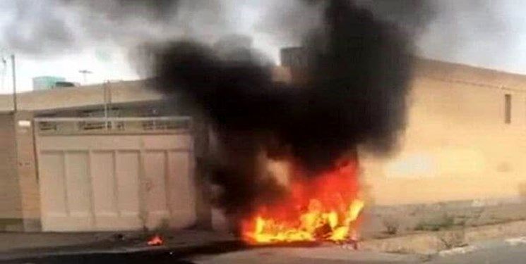 سقوط یک پهپاد آزمایشی در شاهین‌شهر