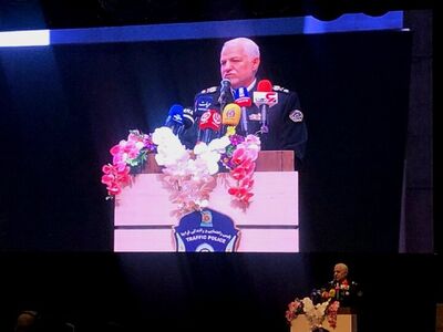 هادیانفر سکان فرماندهی پلیس راهور را به حسینی واگذار کرد