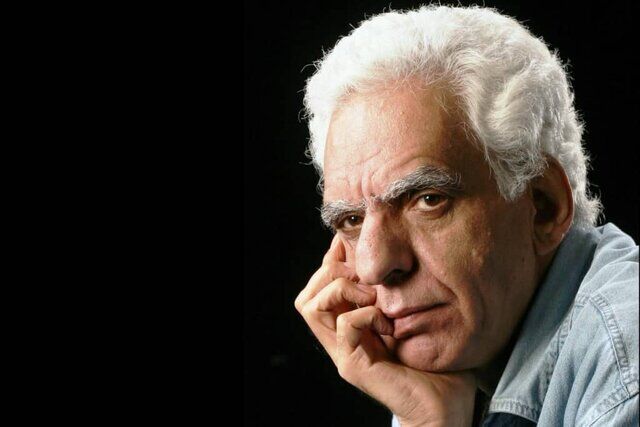 کیومرث پوراحمد در کنار بی بی قصه های مجید+ عکس