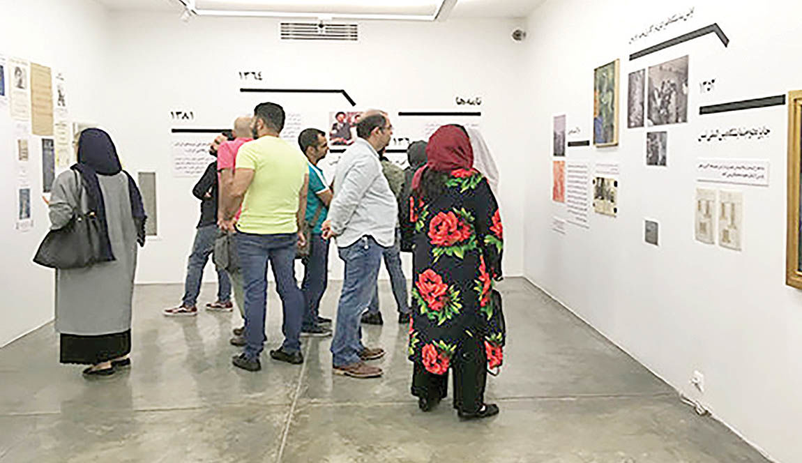 نمایش نقاشی‌های عباس معیری پس از ٤١ سال 