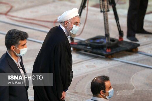حسن روحانی در مراسم سالروز ارتحال حضرت امام خمینی(ره)+عکس