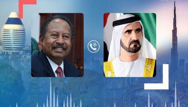محور گفتگوی تلفنی حاکم دبی با نخست وزیر سودان