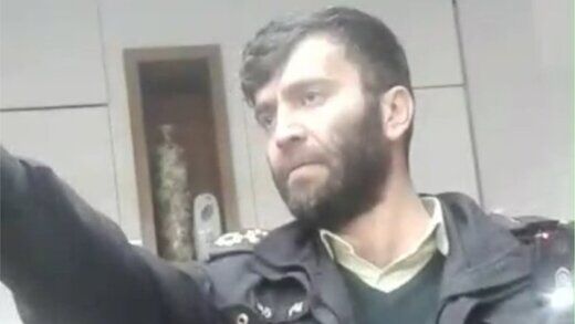 بهنام زارعی، پلیس کرمانشاهی چه تذکری گرفت؟