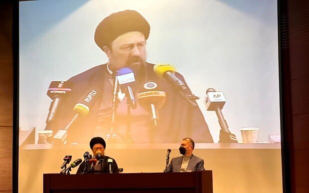 سید حسن خمینی در دیدار امیرعبداللهیان: باید تصمیمات شجاعانه گرفت
