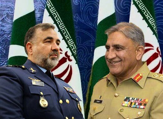 دیدار فرمانده نهاجا با فرمانده ارتش پاکستان