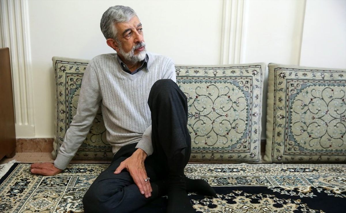 عکسی از داماد آمریکایی حداد عادل در کربلا