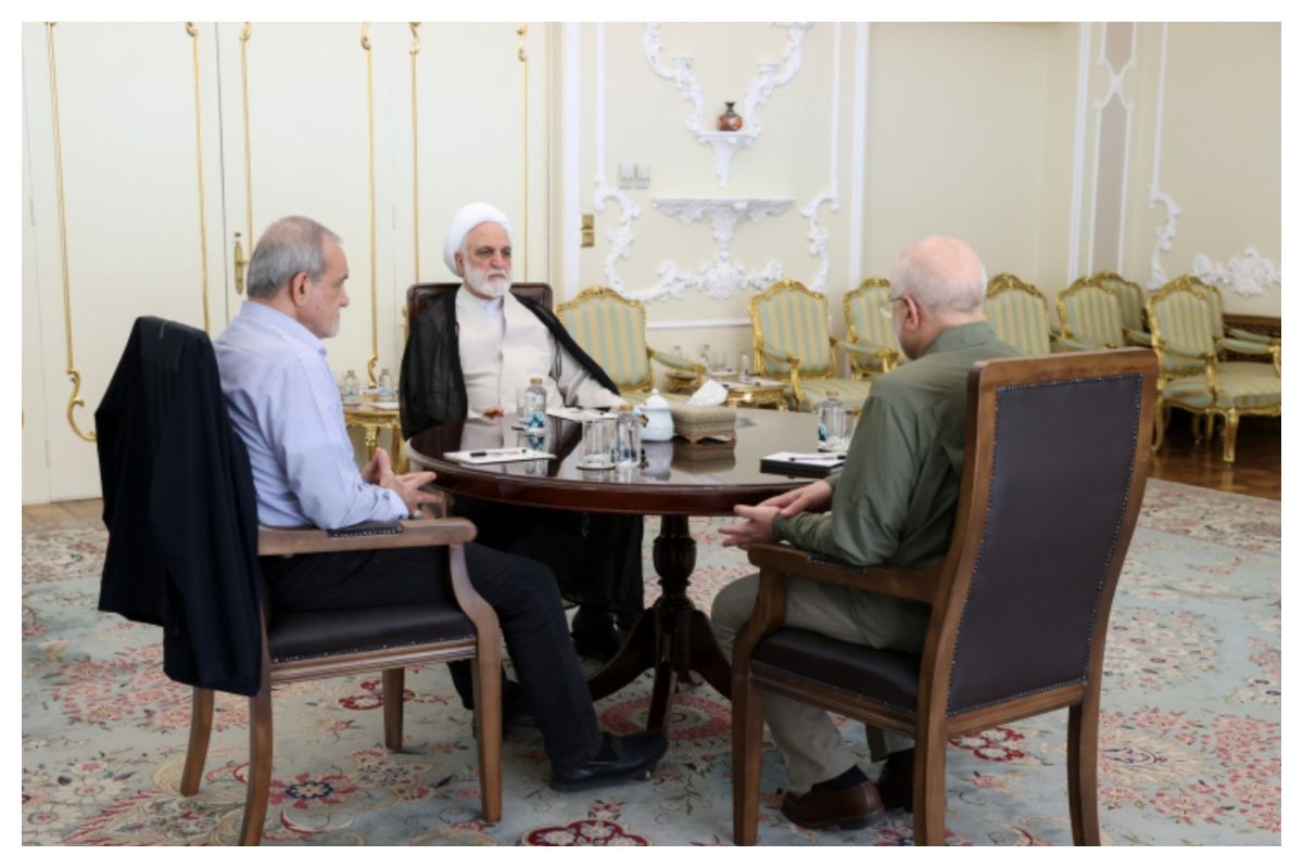 نشست سران قوا در نهاد ریاست جمهوری برگزار شد + تصاویر