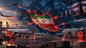 ضربه ۵.۲ میلیارد دلاری محاصره هوایی به اقتصاد ایران / هزینه واردات ۱۲۰ درصد بالا می‌رود؟ 