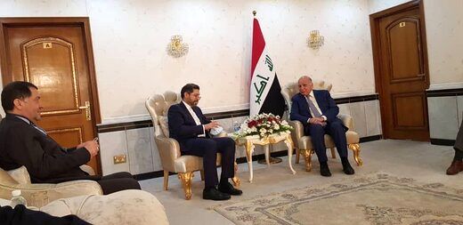 خطیب‌زاده با وزیرخارجه عراق دیدار کرد