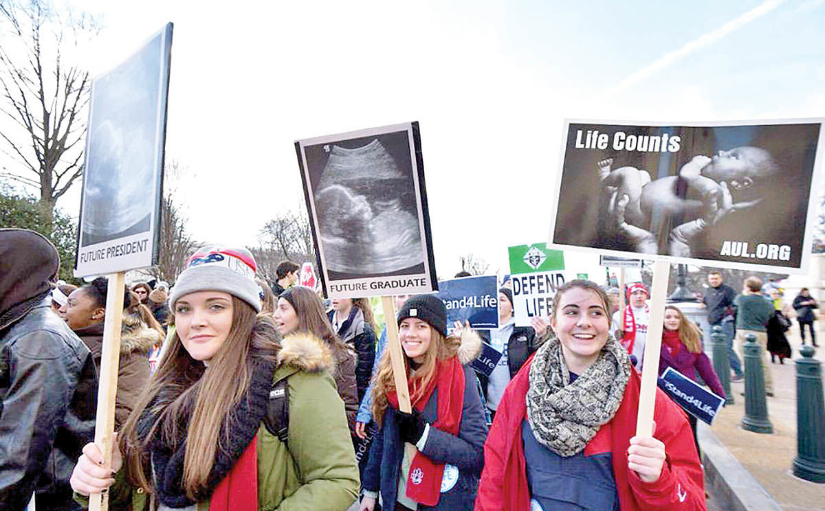 لغو «حق سقط‌جنین» در آمریکا