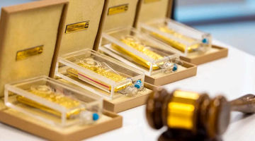 زمان یکصد و چهلمین حراج شمش طلای مرکز مبادله