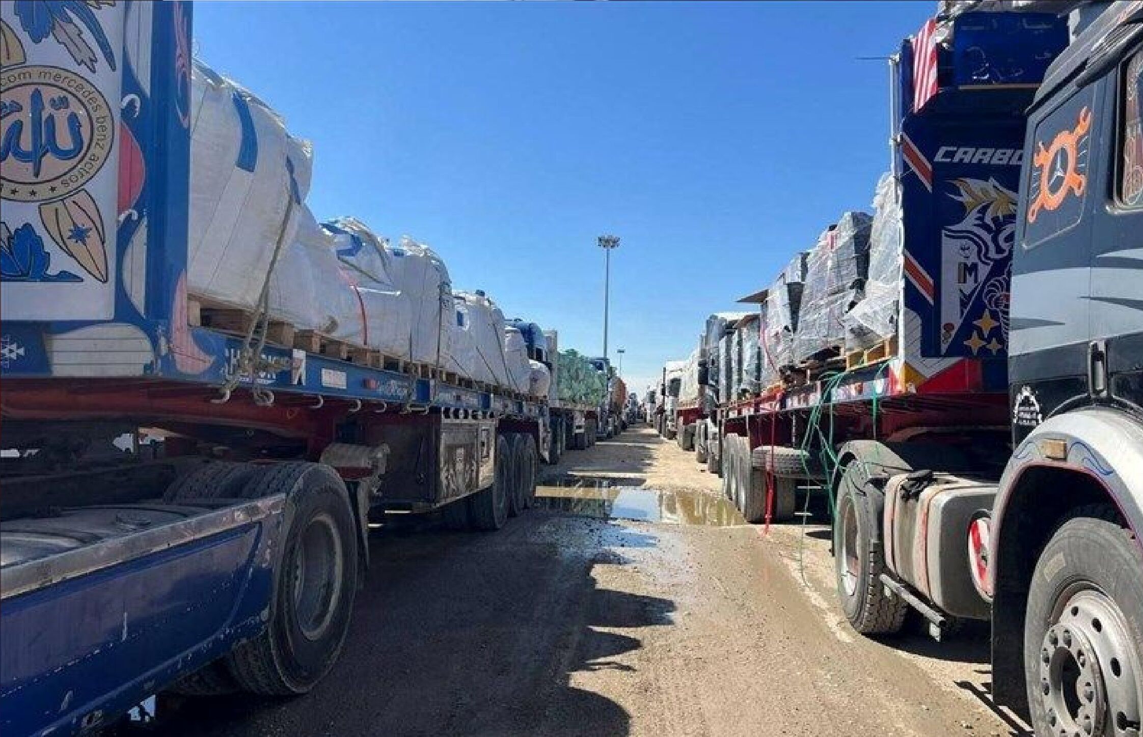 طرح اسرائیل برای نظارت بر کاروان کمکهای بشردوستانه به غزه