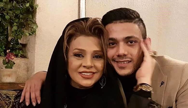 غم انگیزترین عکس نسرین مقانلو بر سر مزار پسرش
