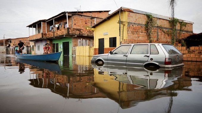 وضعیت فوق‌العاده در برزیل/ بارش شدید باران جان 10 نفر را گرفت