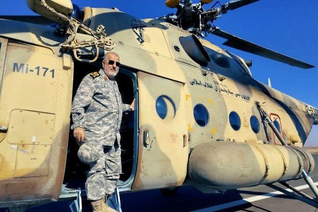 عکسی از مانور پهپادی یگان سجیل / فرمانده کل سپاه هم بود