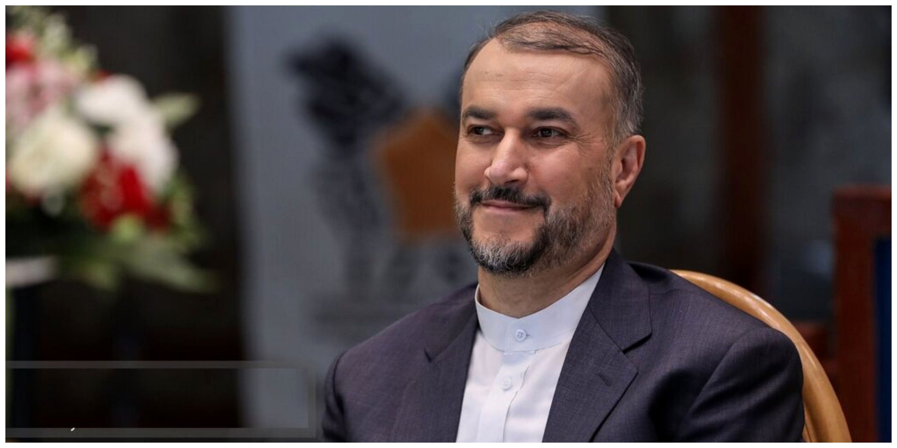  پوشش متفاوت یک زن دیپلمات در کنار امیرعبداللهیان+ عکس 
