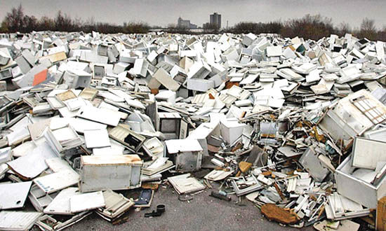  بحران انباشت زباله‌ الکترونیکی  درکشور 
