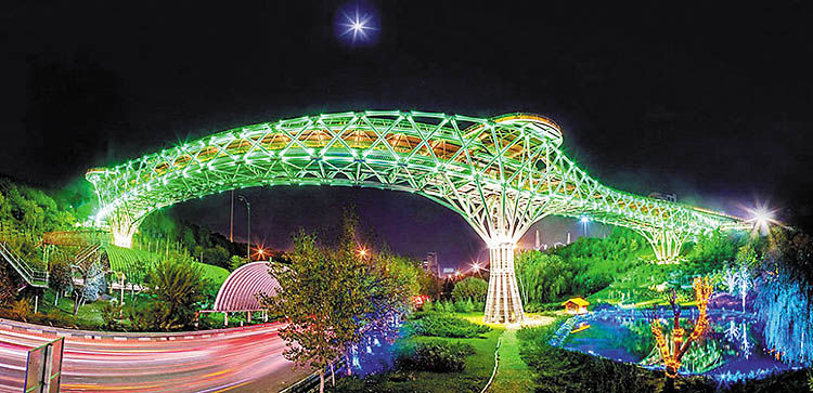 برنامه ویژه «پل طبیعت» تهران به مناسبت سال نو