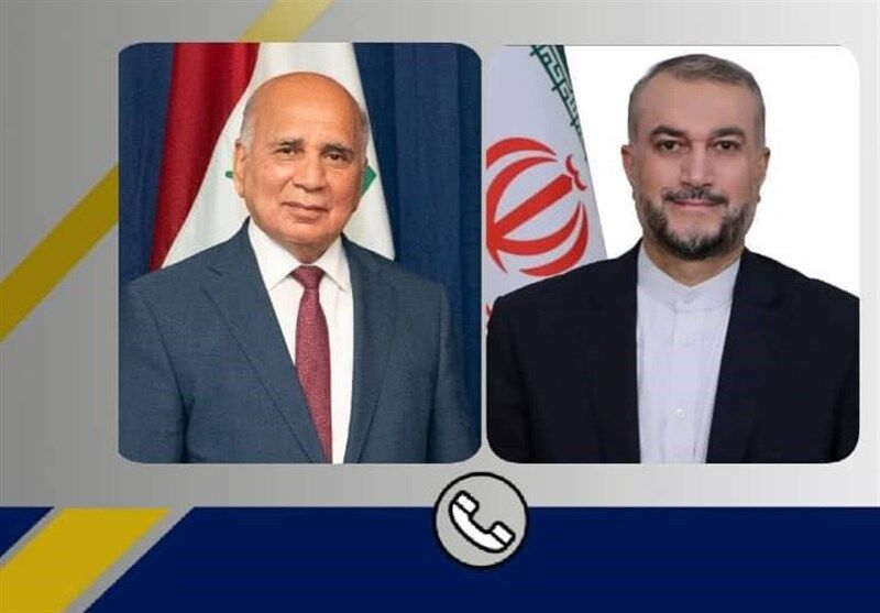 رایزنی تلفنی وزرای خارجه ایران و عراق
