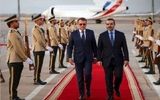 اولین سفر رسمی ماکرون به دمشق پس از به قدرت رسیدن «احمد الشرع»