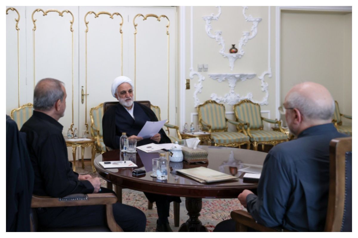 پزشکیان میزبان جلسه سران قوا شد+ عکس
