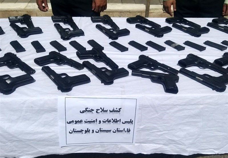 انهدام یک باند قاچاق سلاح در چابهار
