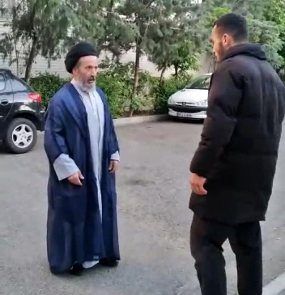 پلیس: فیلم سیلی ‎خوردن یک روحانی ساختگی بود