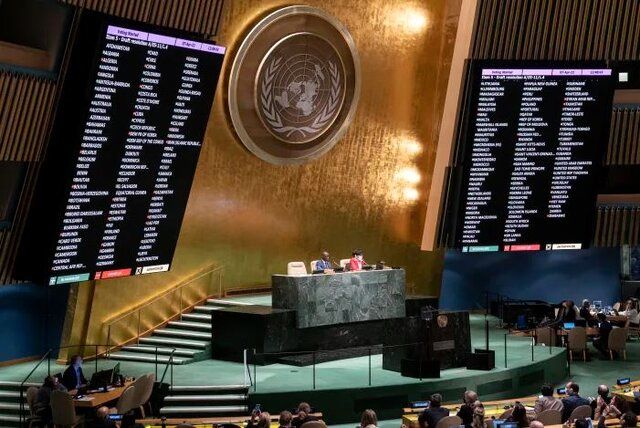 سازمان ملل قطعنامه «حق ملت فلسطین در تعیین سرنوشت خود» را تصویب کرد