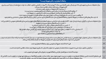 پناهگاه فوری پس از 9ماه