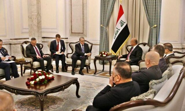 فرستاده پوتین با رئیس جمهوری و نخست وزیر عراق دیدار کرد