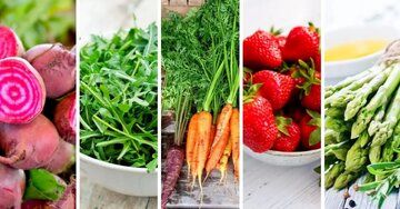 10 خوراکی بسیار مفید که باید حتما در بهار مصرف کنید