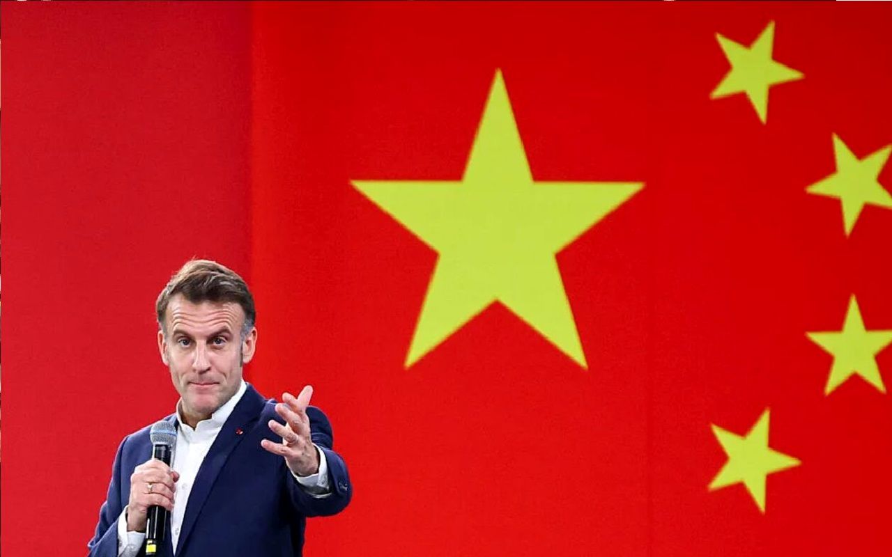 فرانسه چین را تهدید کرد / مکرون: مساله مرگ و زندگی است