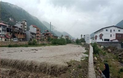 سیل شدید در سوادکوه / چند واحد مسکونی تخریب شد