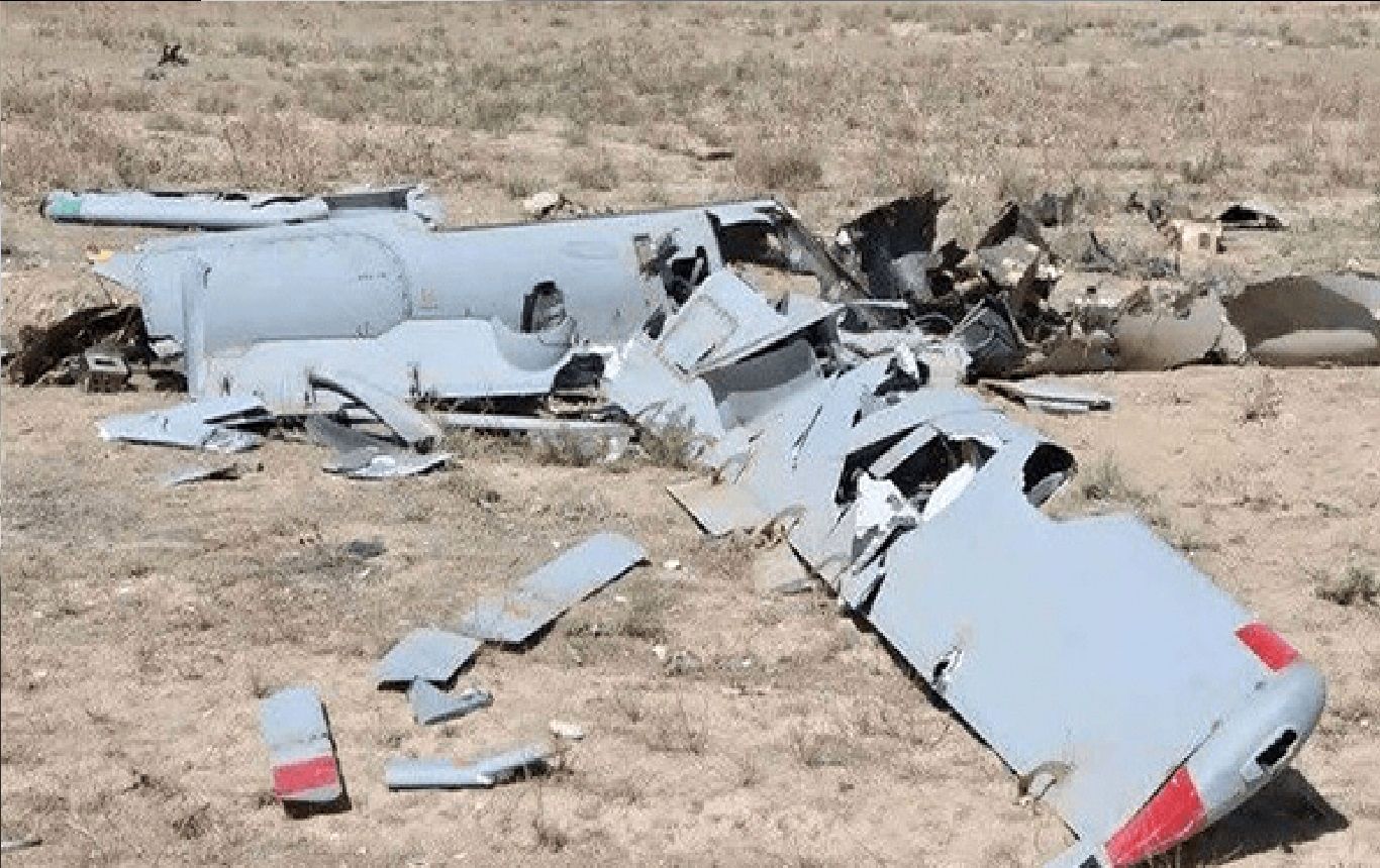 شکار پهپاد اوربیتر اسرائیلی بر فراز آسمان تهران