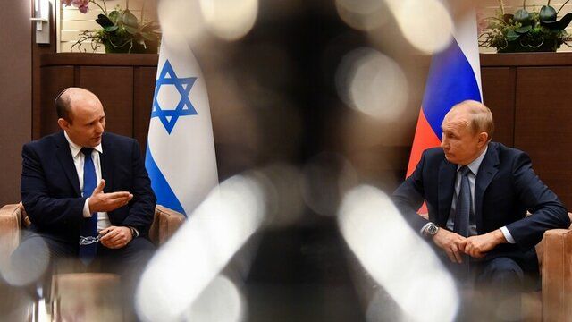 پوتین در گفت‌وگو با بنت پیشنهاد میانجی‌گری نخست وزیر رژیم صهیونیستی را نپذیرفت