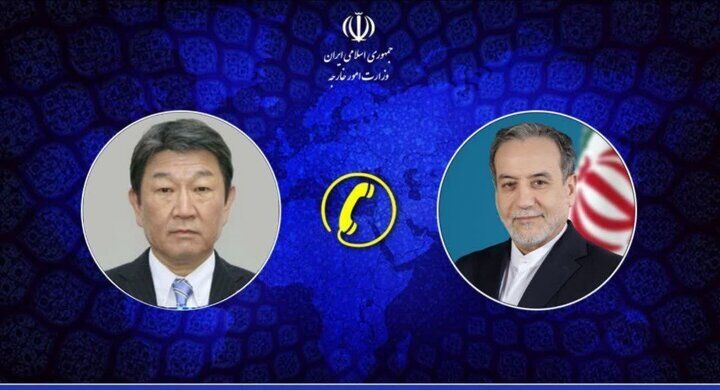 هشدار عراقچی درباره مشارکت در عملیات آمریکا در گفت‌و‌گو با وزیر خارجه ژاپن