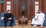زلنسکی و بن سلمان در جده دیدار کردند/ توئیت رئیس‌جمهور اوکراین پس از ورود به عربستان